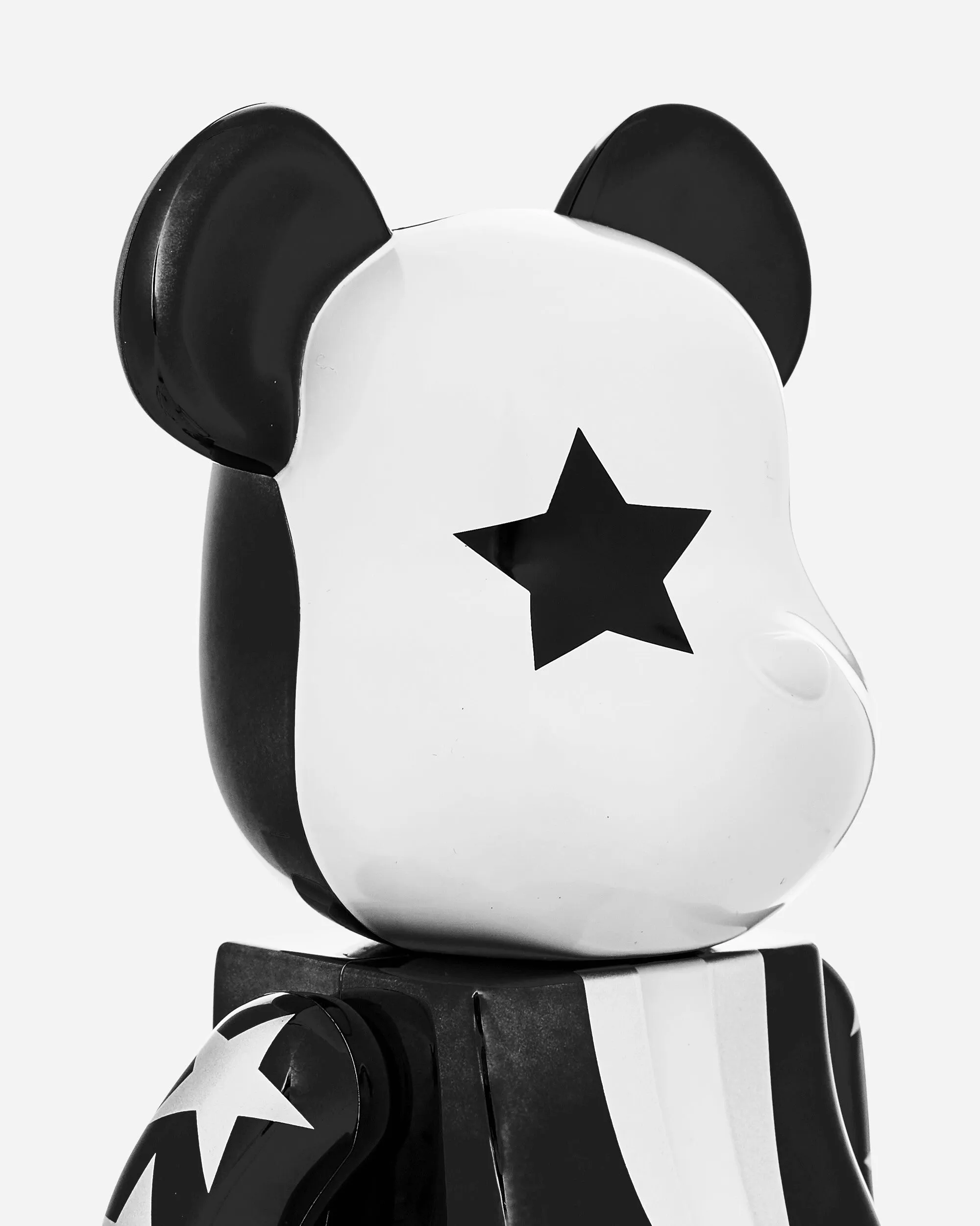 100% 400% Kiss Starchild Chrome Be@rbrick Multicolor