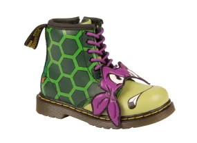 1460 Kids TMNT Donnie D Green T Lamper Boots