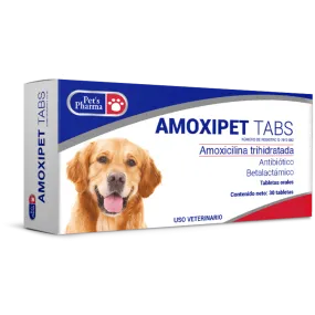 Amoxipet 30 Tabletas - Pet's Pharma