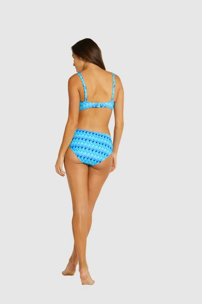 Baku Mid Bikini Pant - Mosaic