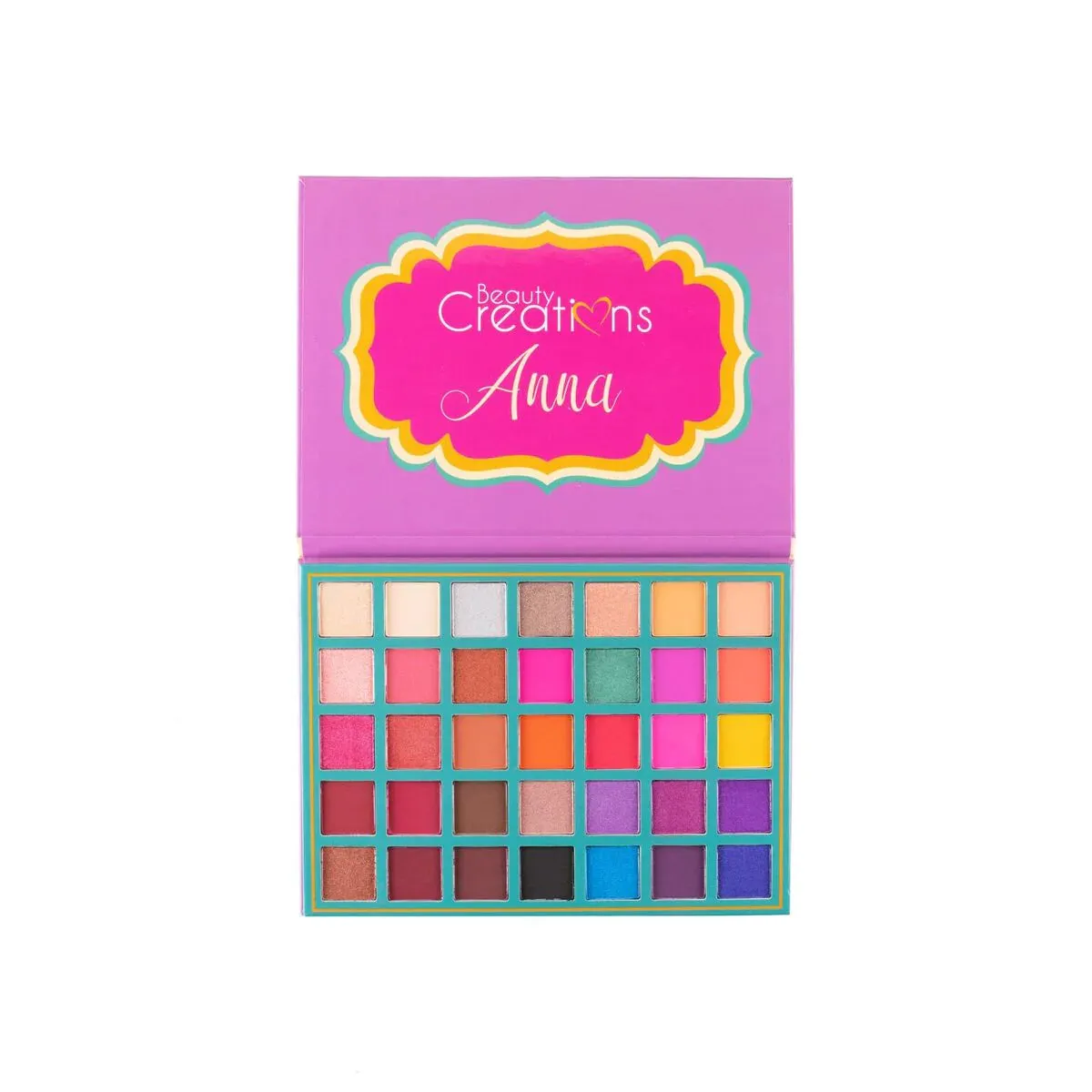 BEAUTYCREATIONS Anna Paleta de Sombras 35 Tonos