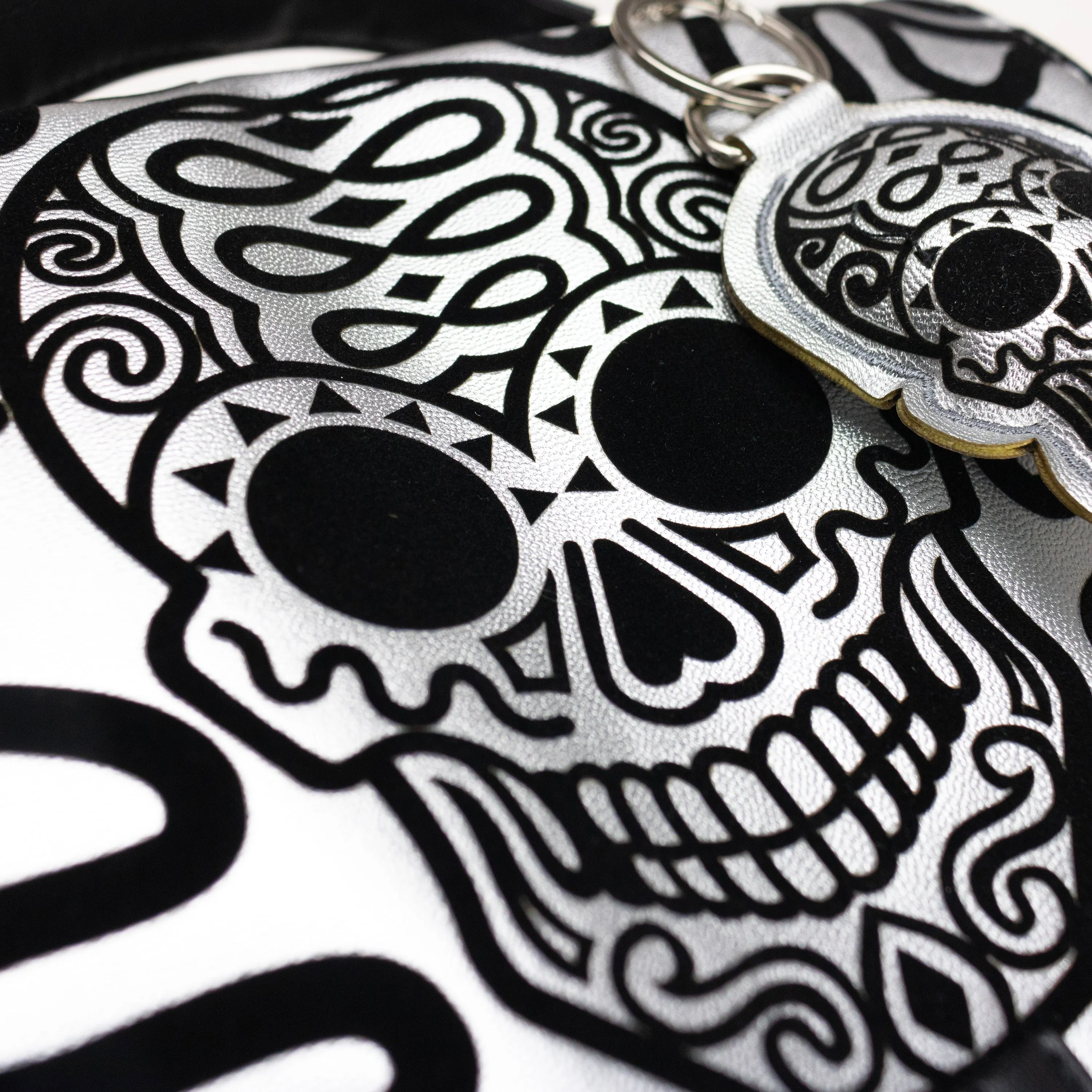 Bolsa Cleo - Calavera Plata