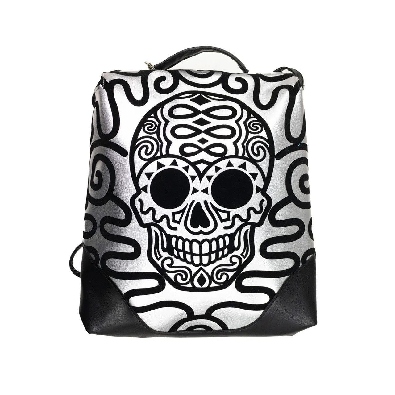 Bolsa Cleo - Calavera Plata