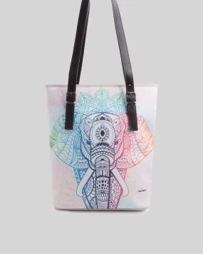 Bolso Shopper Elefantes Mandalas