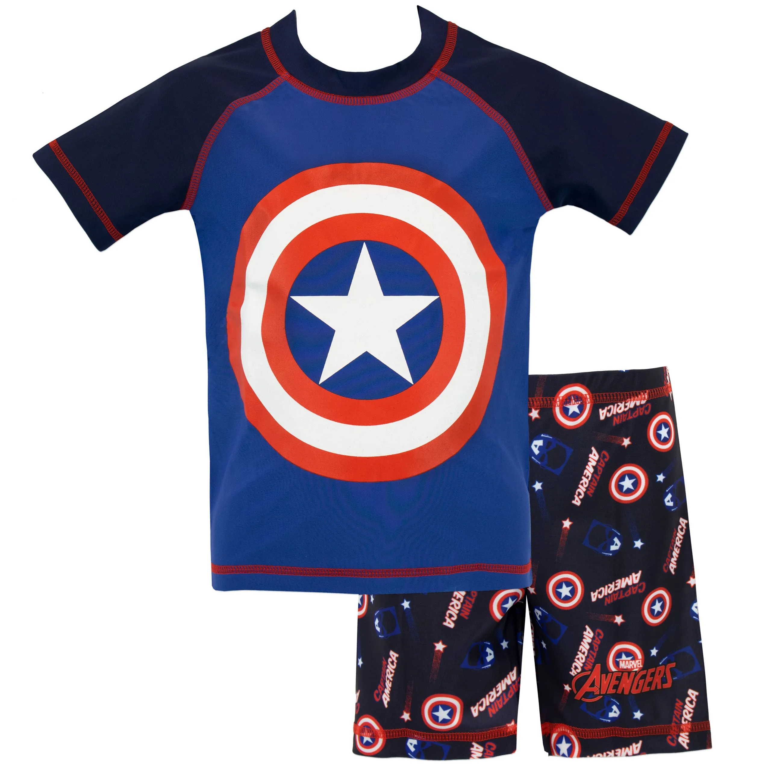 Captain America Swim Set