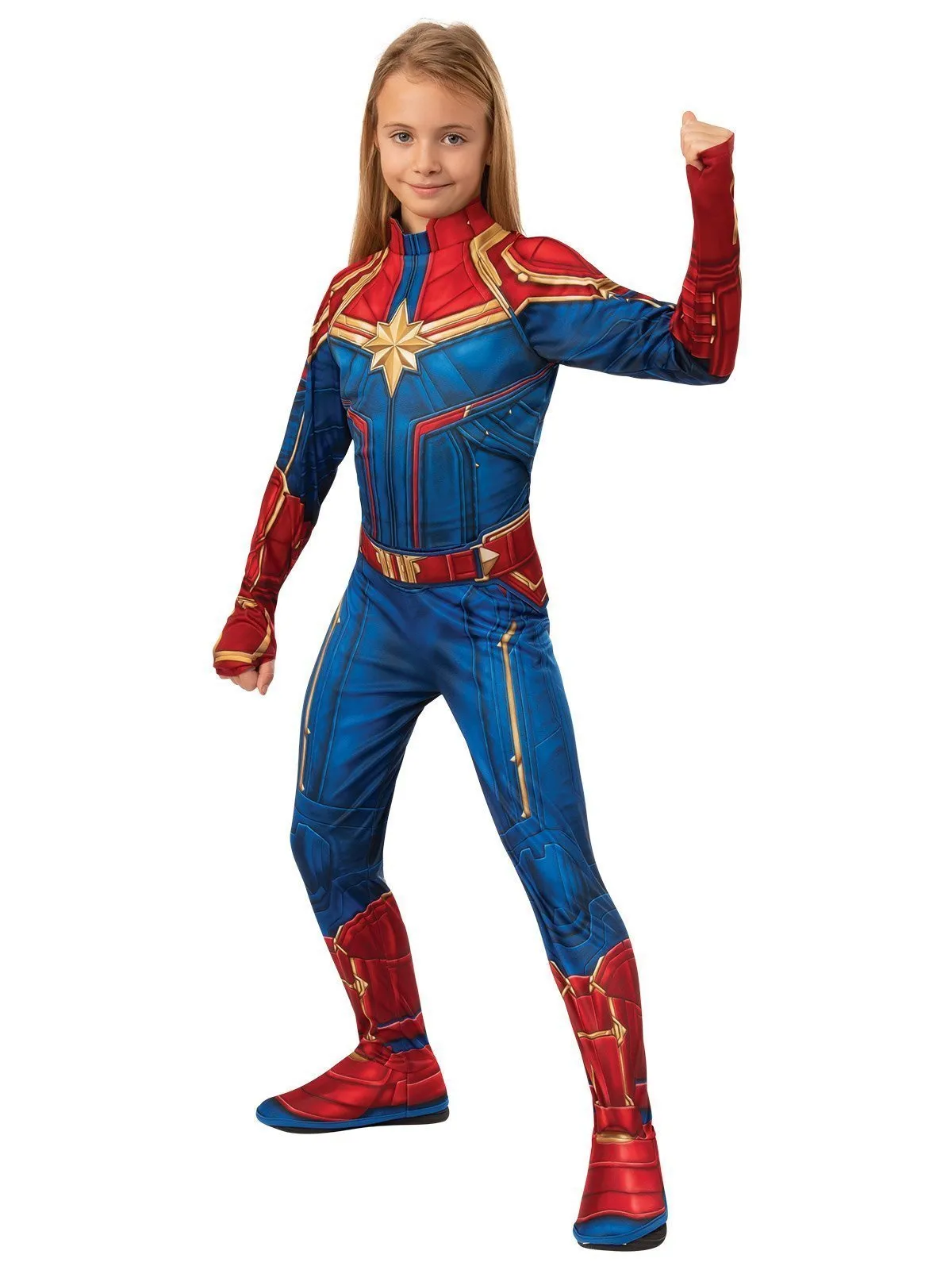 Captain Marvel Hero Costume for Kids - Marvel Captain Marvel