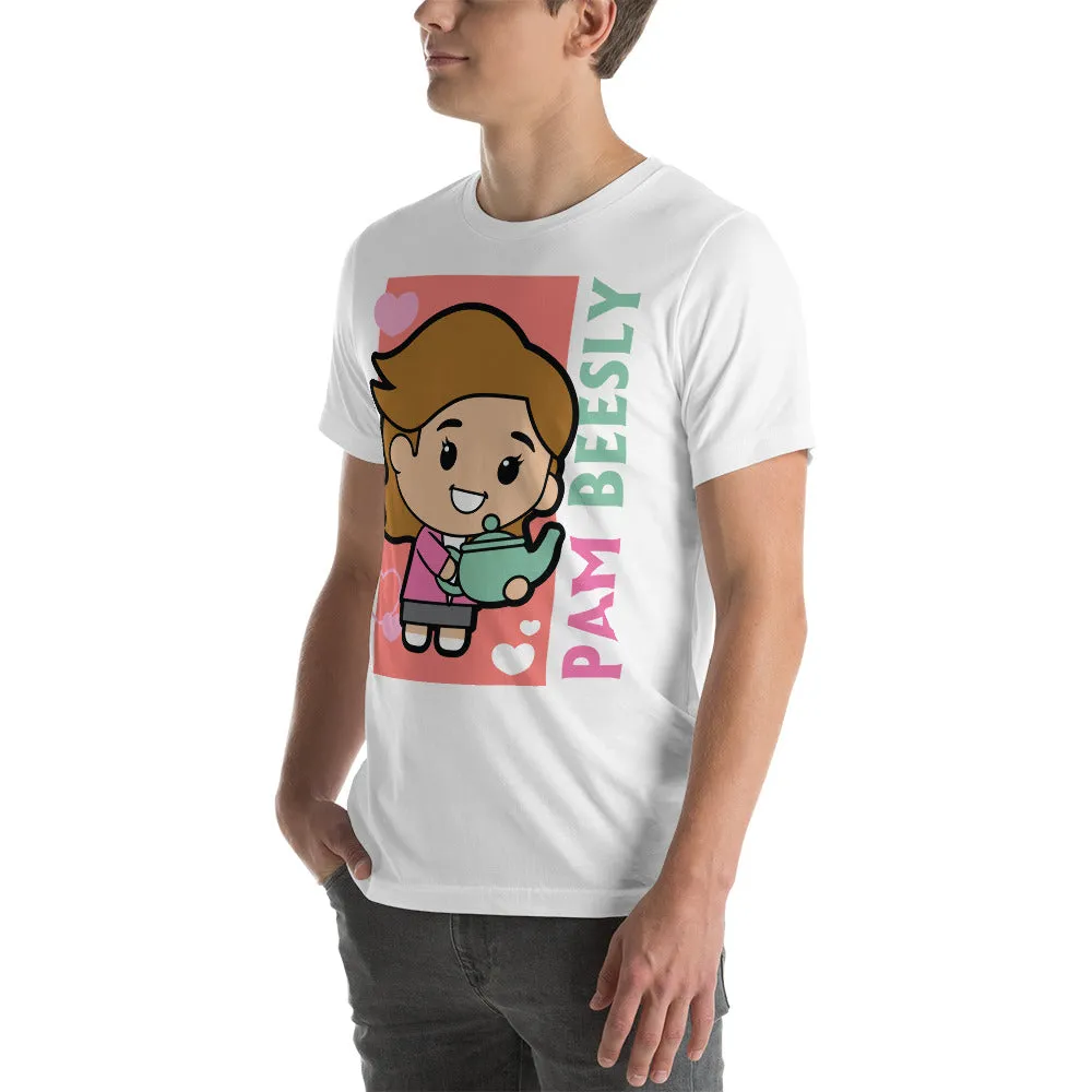 Cartoon Pam Beesly - T-Shirt