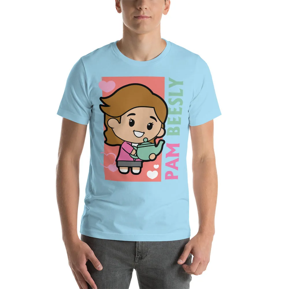 Cartoon Pam Beesly - T-Shirt