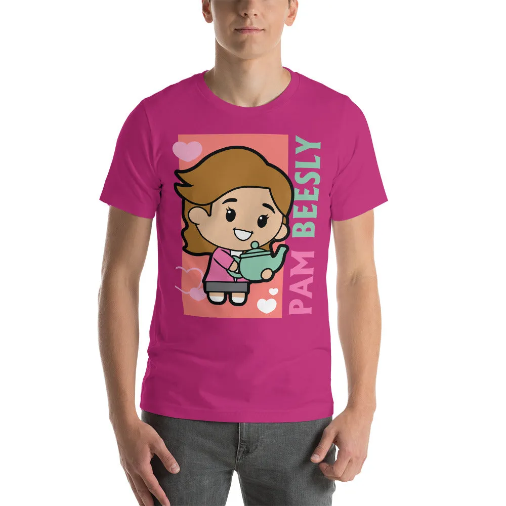 Cartoon Pam Beesly - T-Shirt