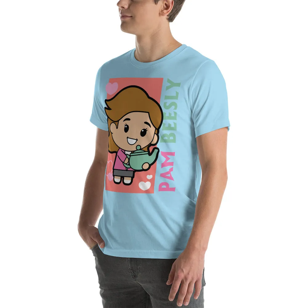 Cartoon Pam Beesly - T-Shirt