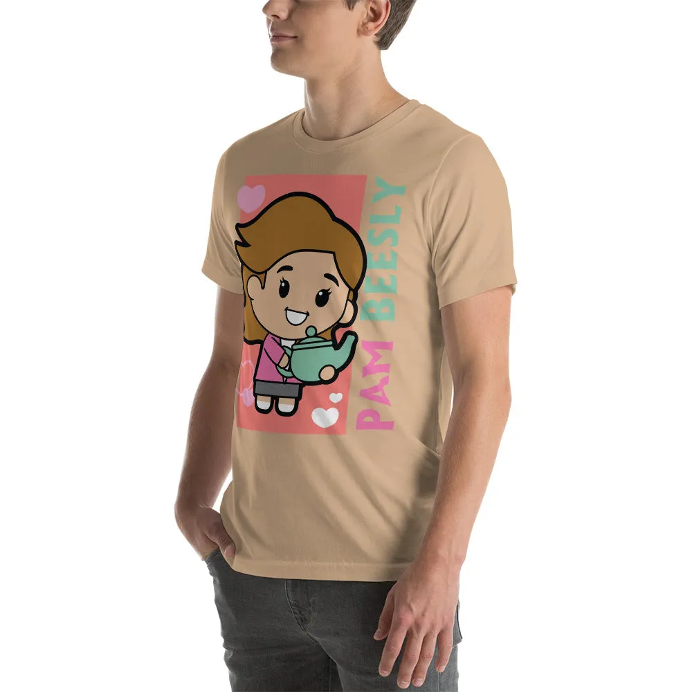 Cartoon Pam Beesly - T-Shirt