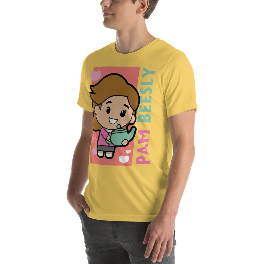 Cartoon Pam Beesly - T-Shirt