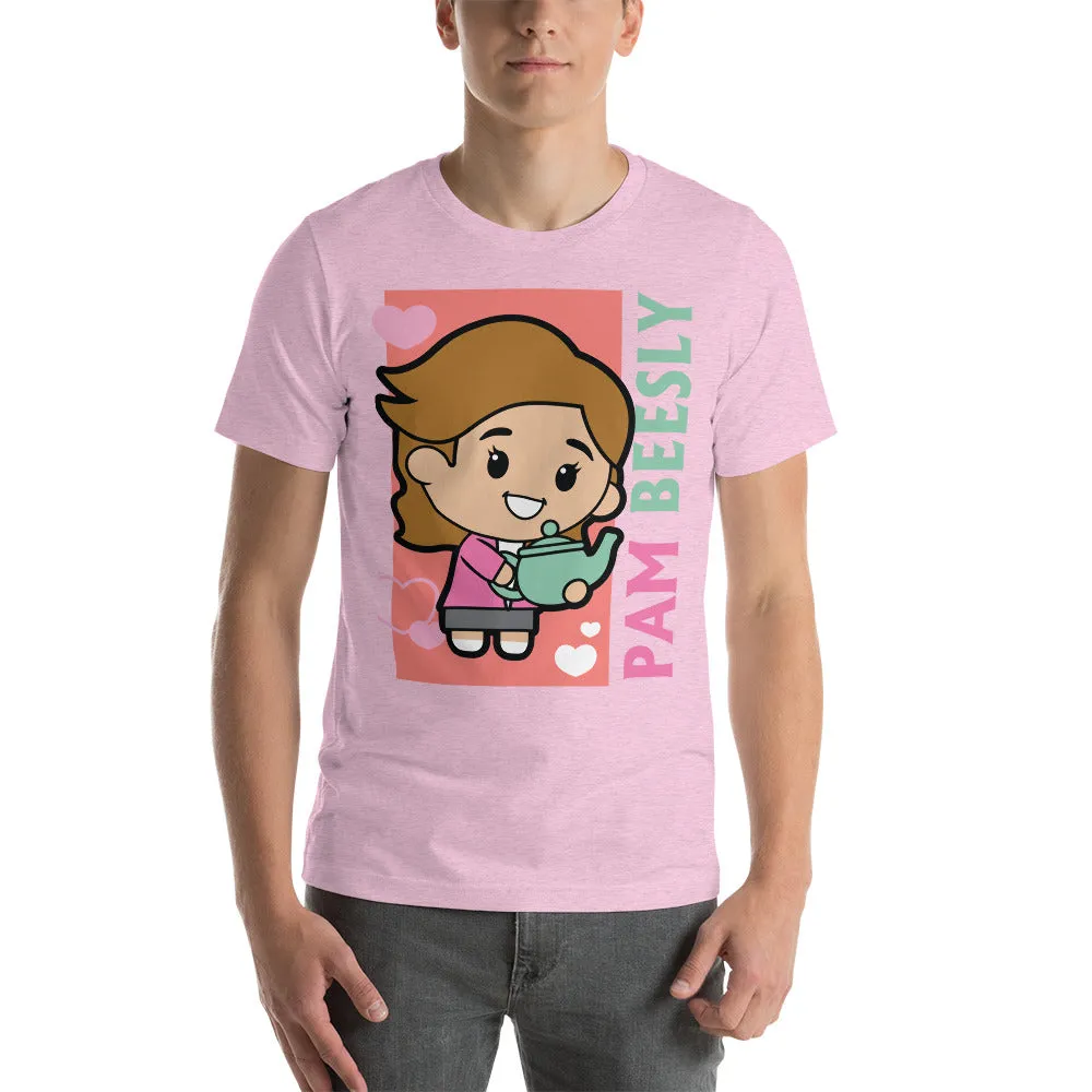 Cartoon Pam Beesly - T-Shirt