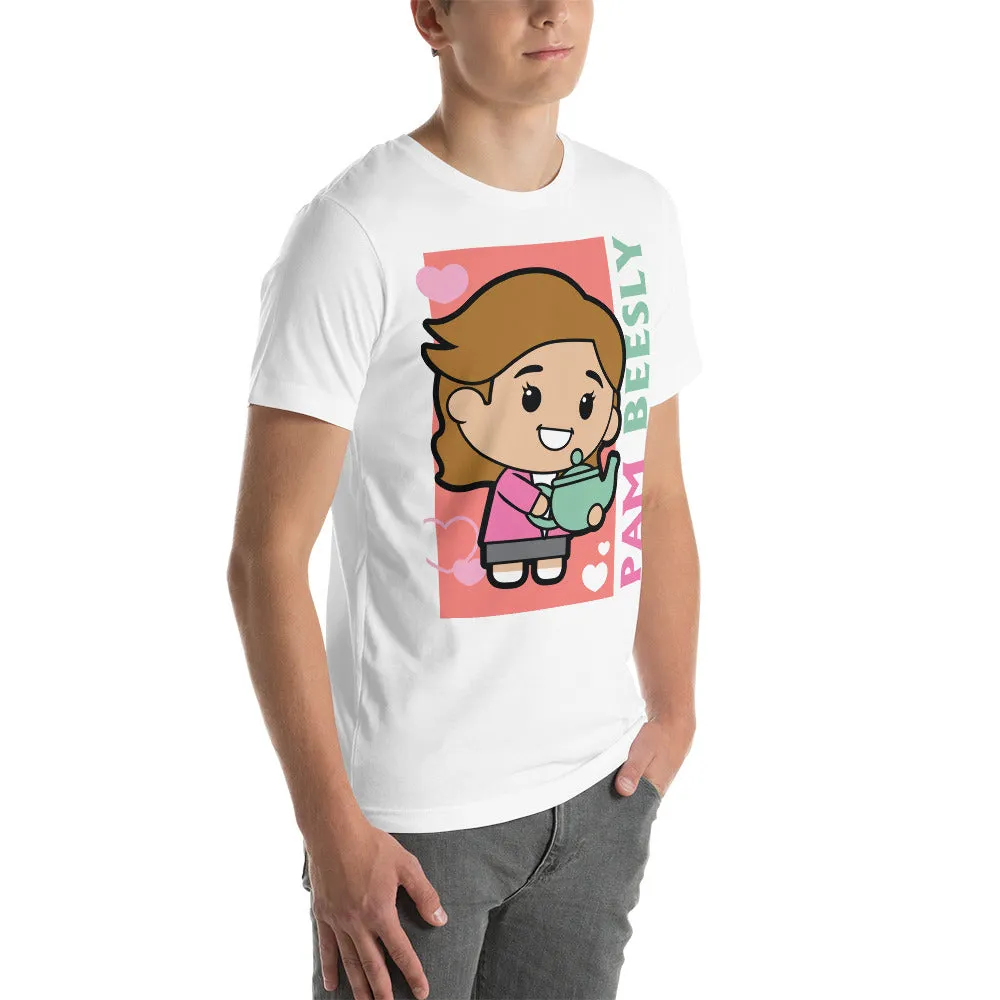 Cartoon Pam Beesly - T-Shirt