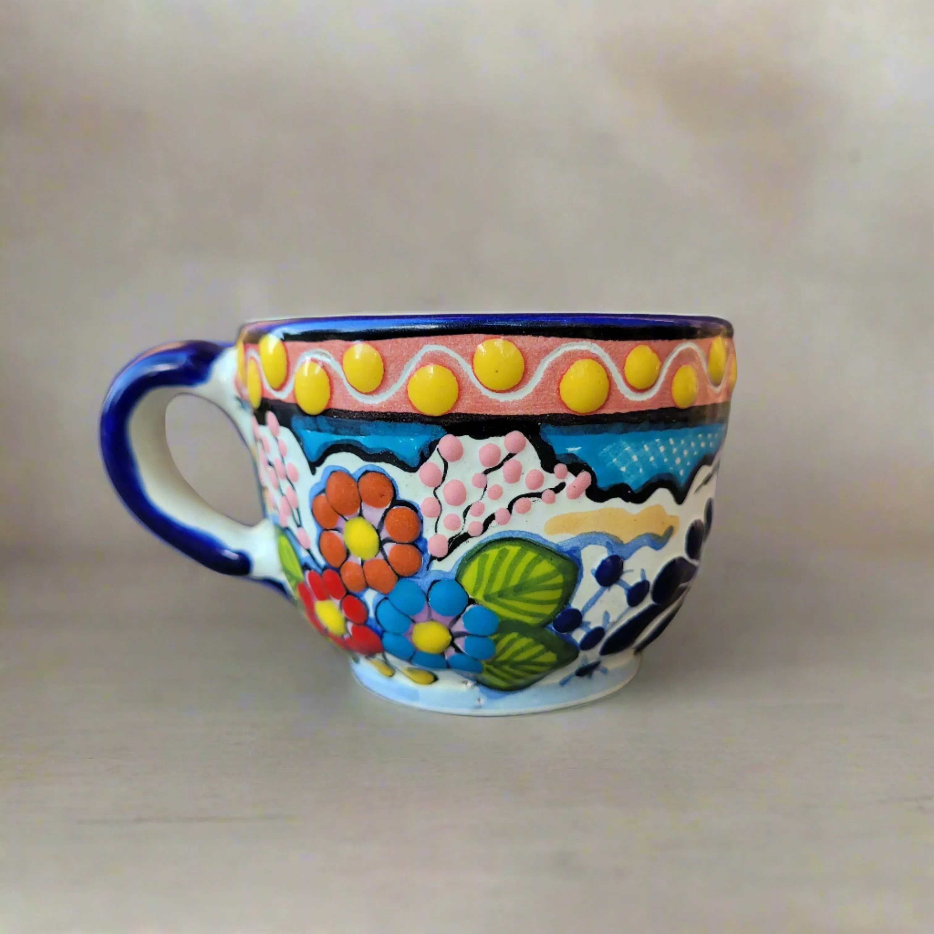 Colibrí expresso shot Talavera mug