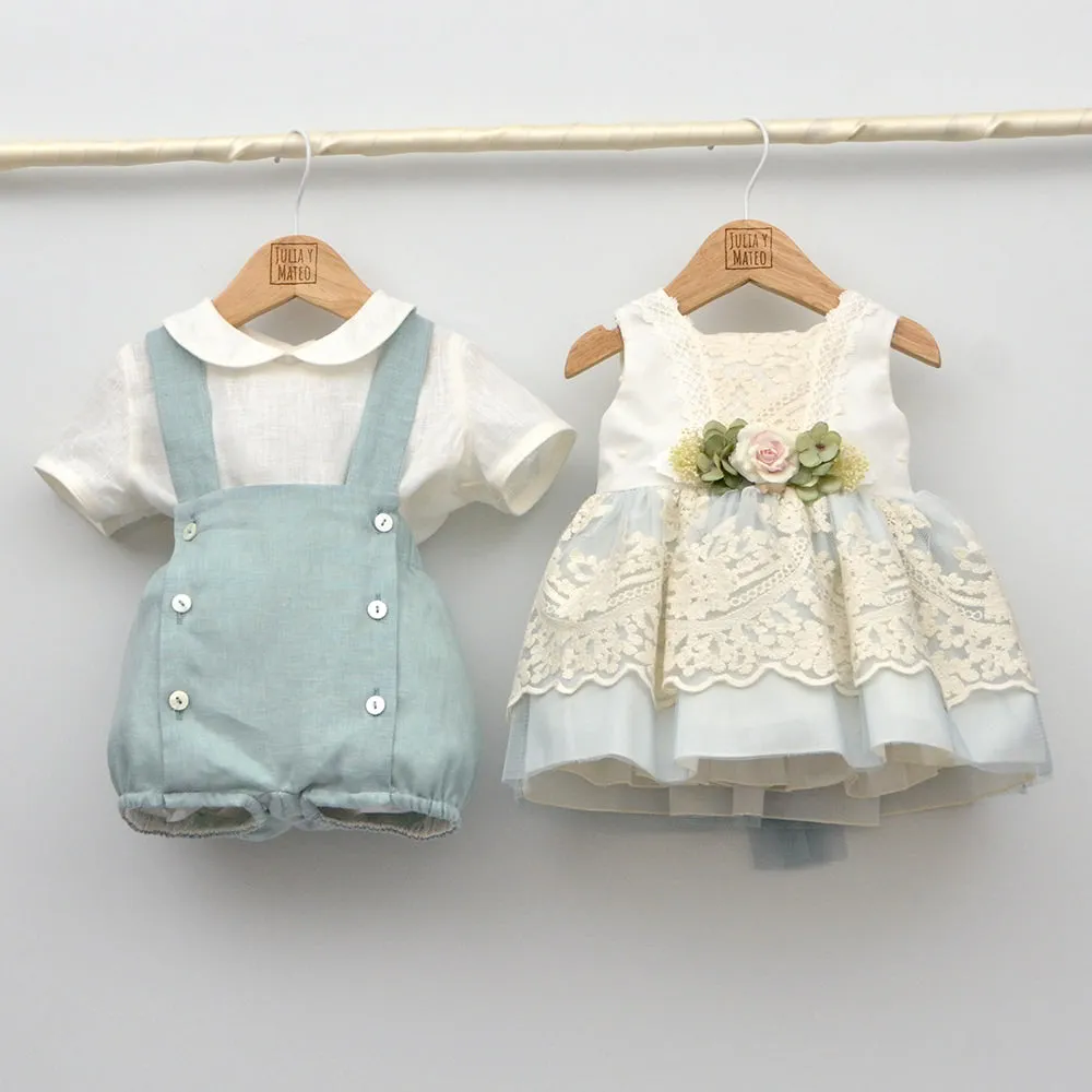 Conjunto bebé lino Beatriz