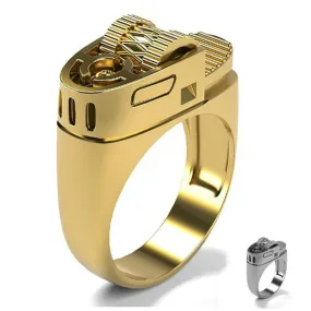 Creative Lighter Style Ring