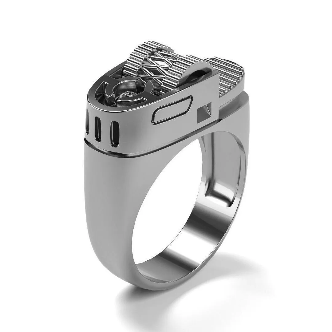 Creative Lighter Style Ring