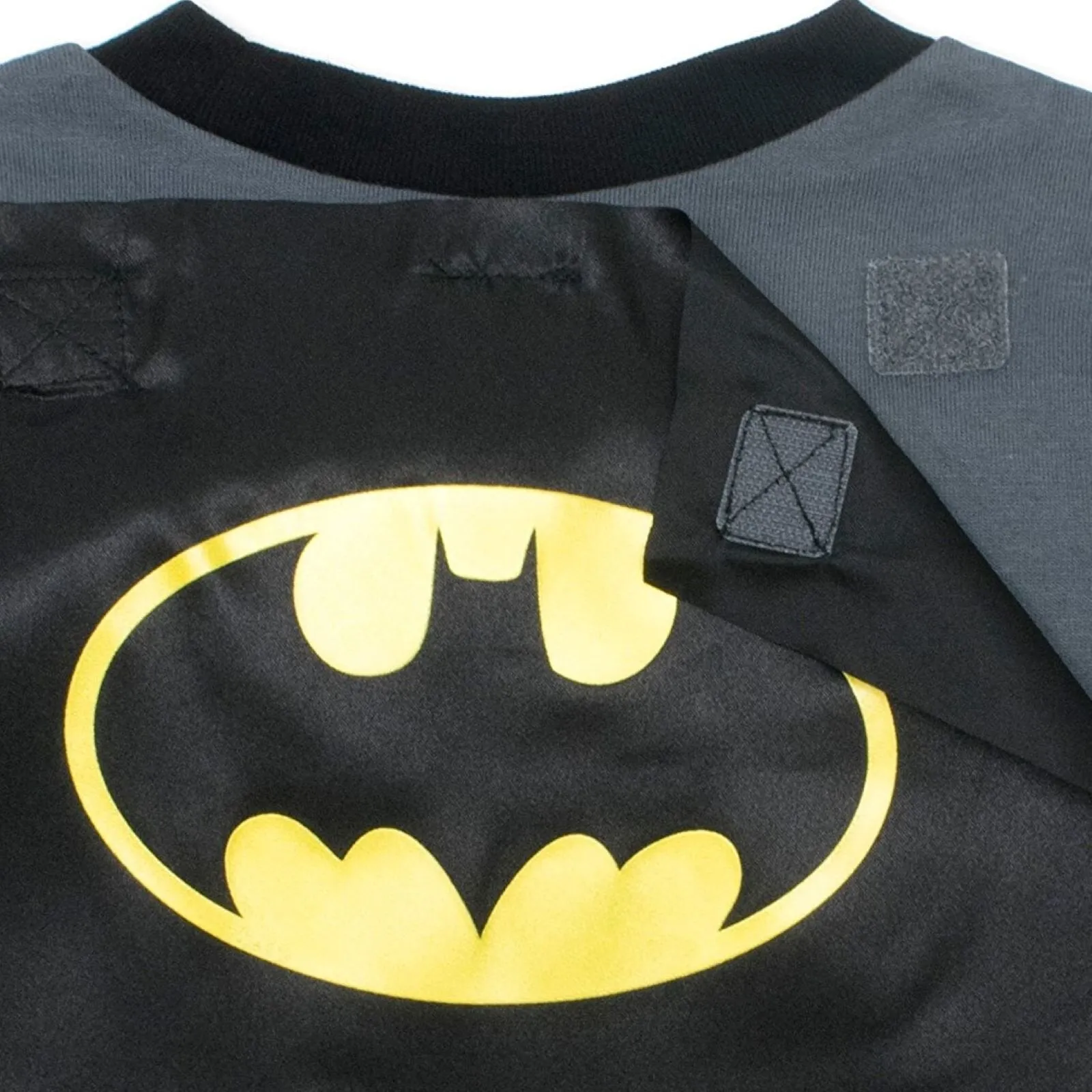 DC Comics Justice League Batman Cosplay T-Shirt and Cape