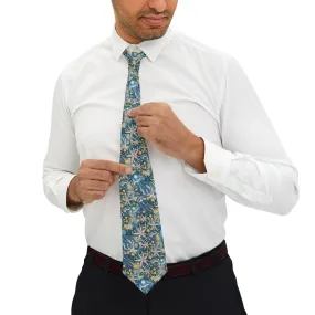 Deep Starfish Blue Necktie