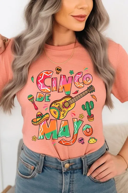 Explore More Collection - Cinco De Mayo Mexico Party Graphic T Shirts