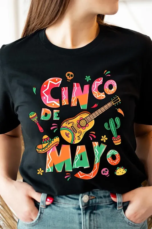 Explore More Collection - Cinco De Mayo Mexico Party Graphic T Shirts