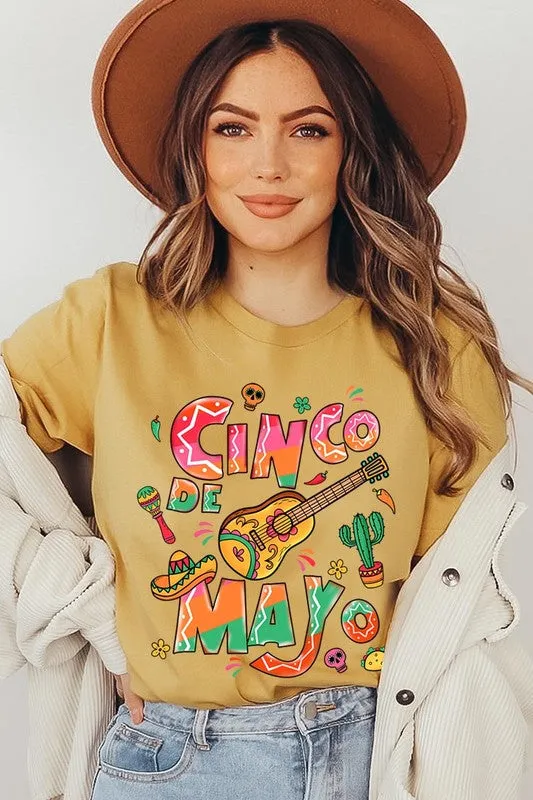 Explore More Collection - Cinco De Mayo Mexico Party Graphic T Shirts