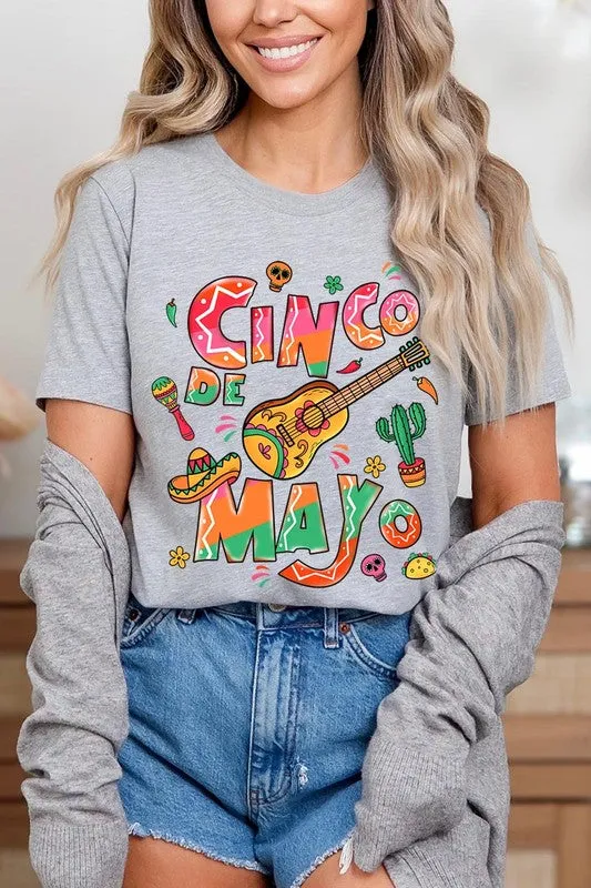 Explore More Collection - Cinco De Mayo Mexico Party Graphic T Shirts