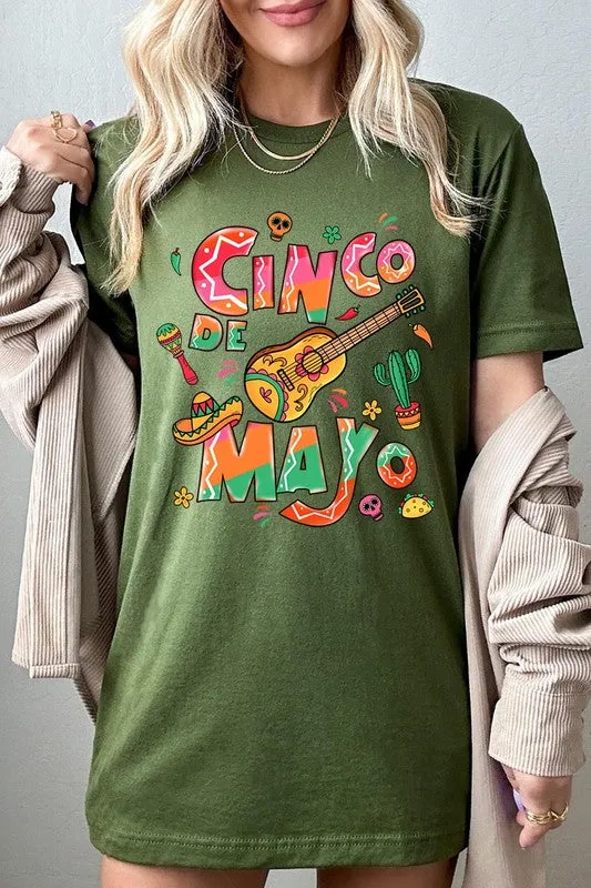 Explore More Collection - Cinco De Mayo Mexico Party Graphic T Shirts