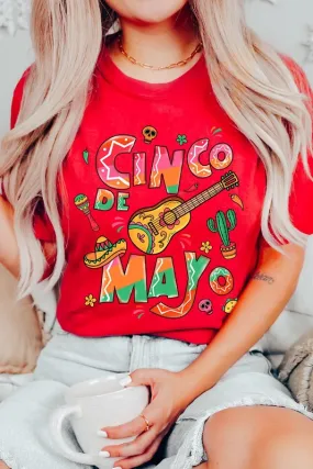 Explore More Collection - Cinco De Mayo Mexico Party Graphic T Shirts