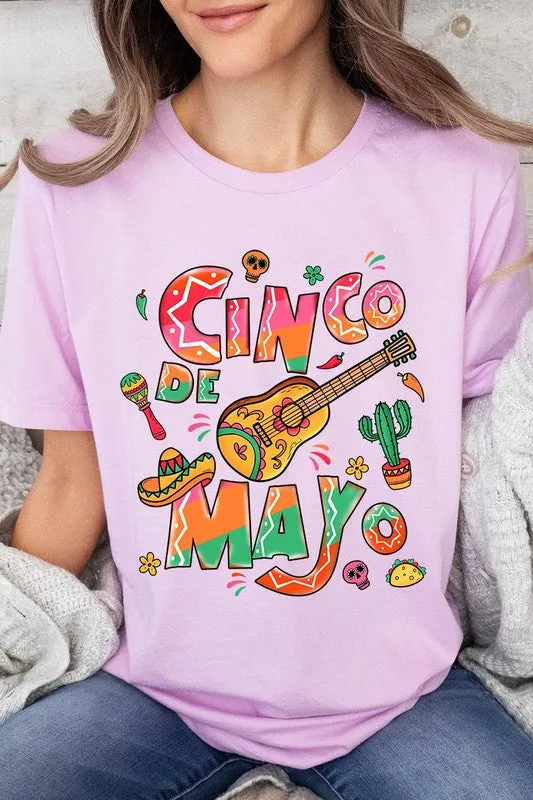 Explore More Collection - Cinco De Mayo Mexico Party Graphic T Shirts