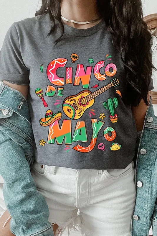 Explore More Collection - Cinco De Mayo Mexico Party Graphic T Shirts