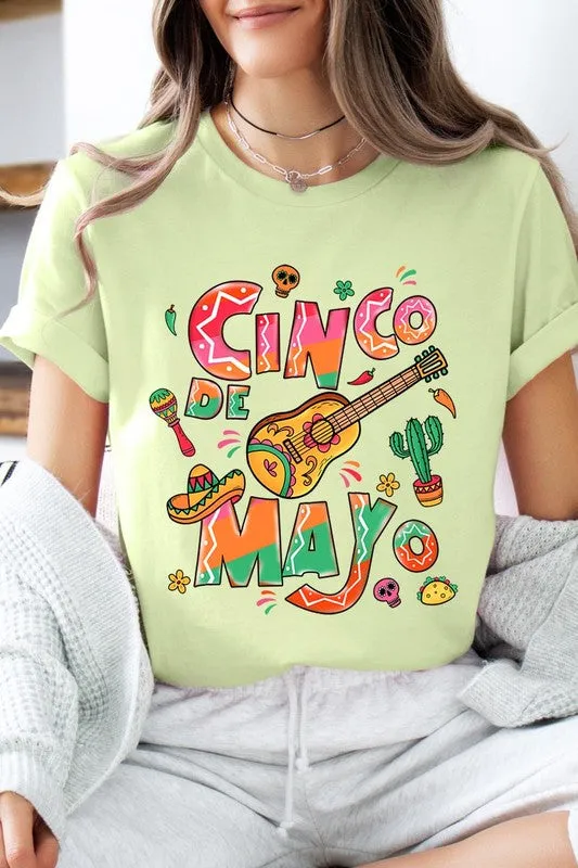 Explore More Collection - Cinco De Mayo Mexico Party Graphic T Shirts