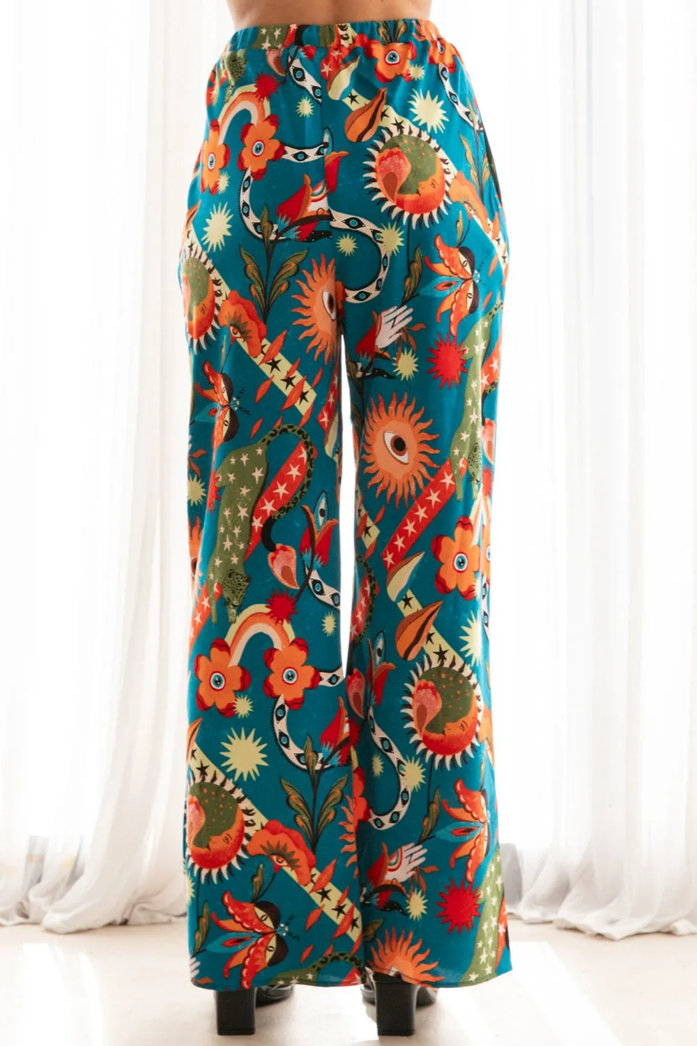 FORTUNE TELLER WIDE LEG PANTS