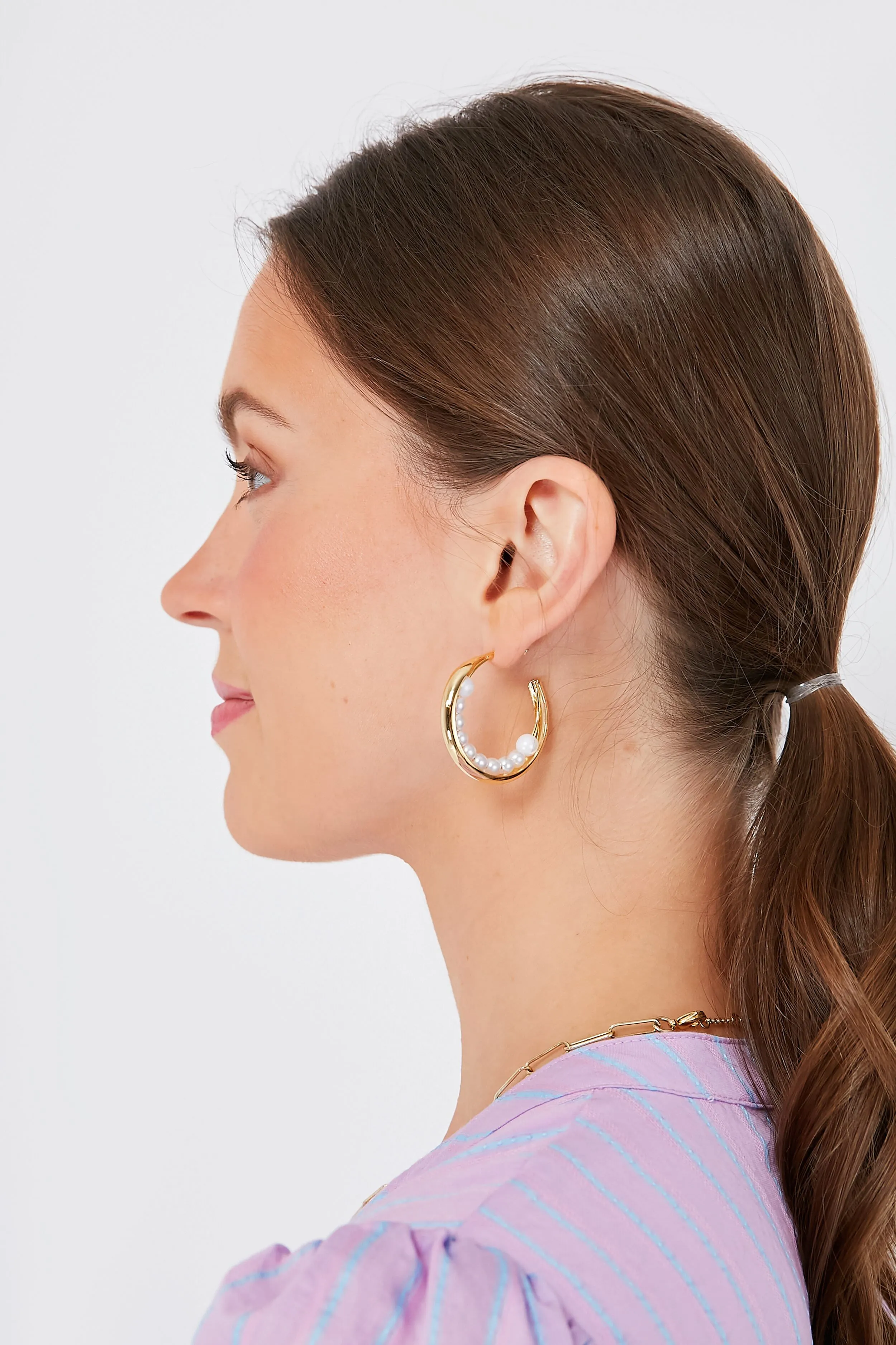 Gold Florence Hoops