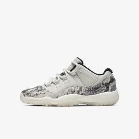 (GS) Air Jordan 11 Retro Low LE 'Light Bone Snakeskin' (2019) CD6847-002