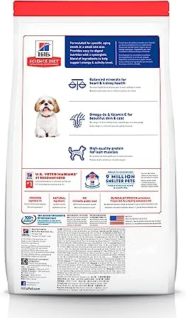 Hill's Science Diet Small Bites, Alimento Seco para Perro Adulto 7 , 2 Kg / 4.4LB