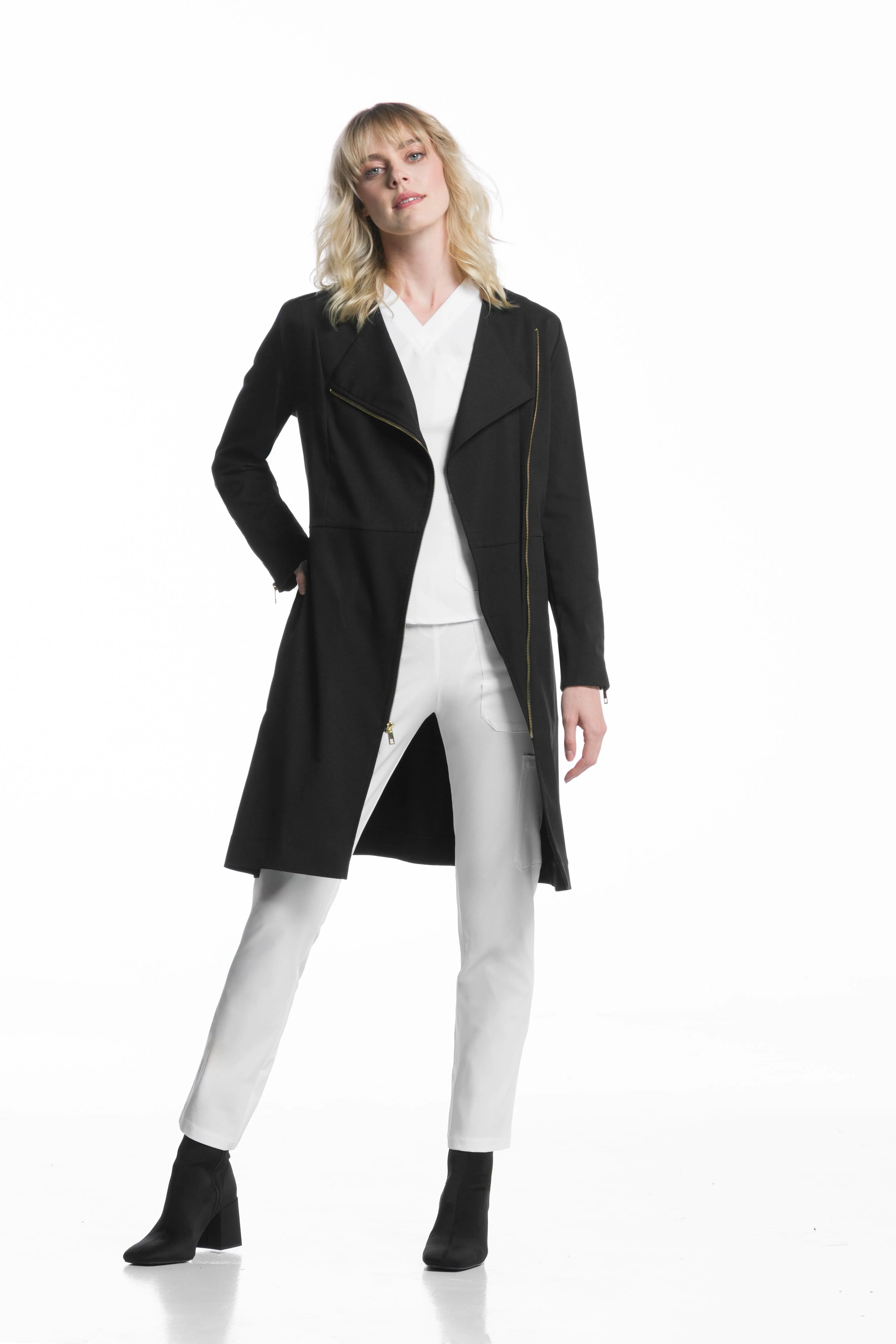 Kanaus® Prestige Coat Total Black | Dama