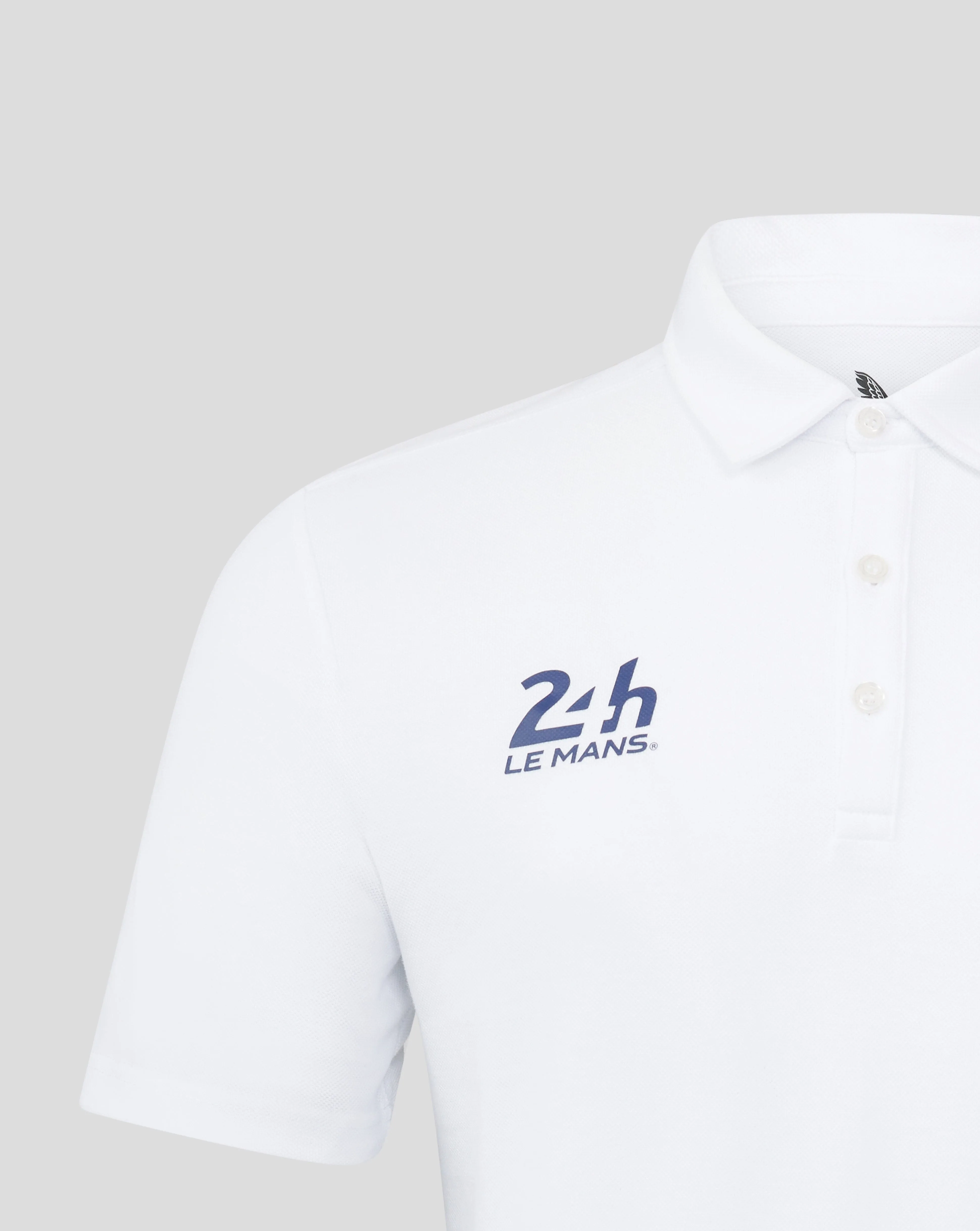 Le Mans 24 Hours Men's Core Fanwear Polo - White