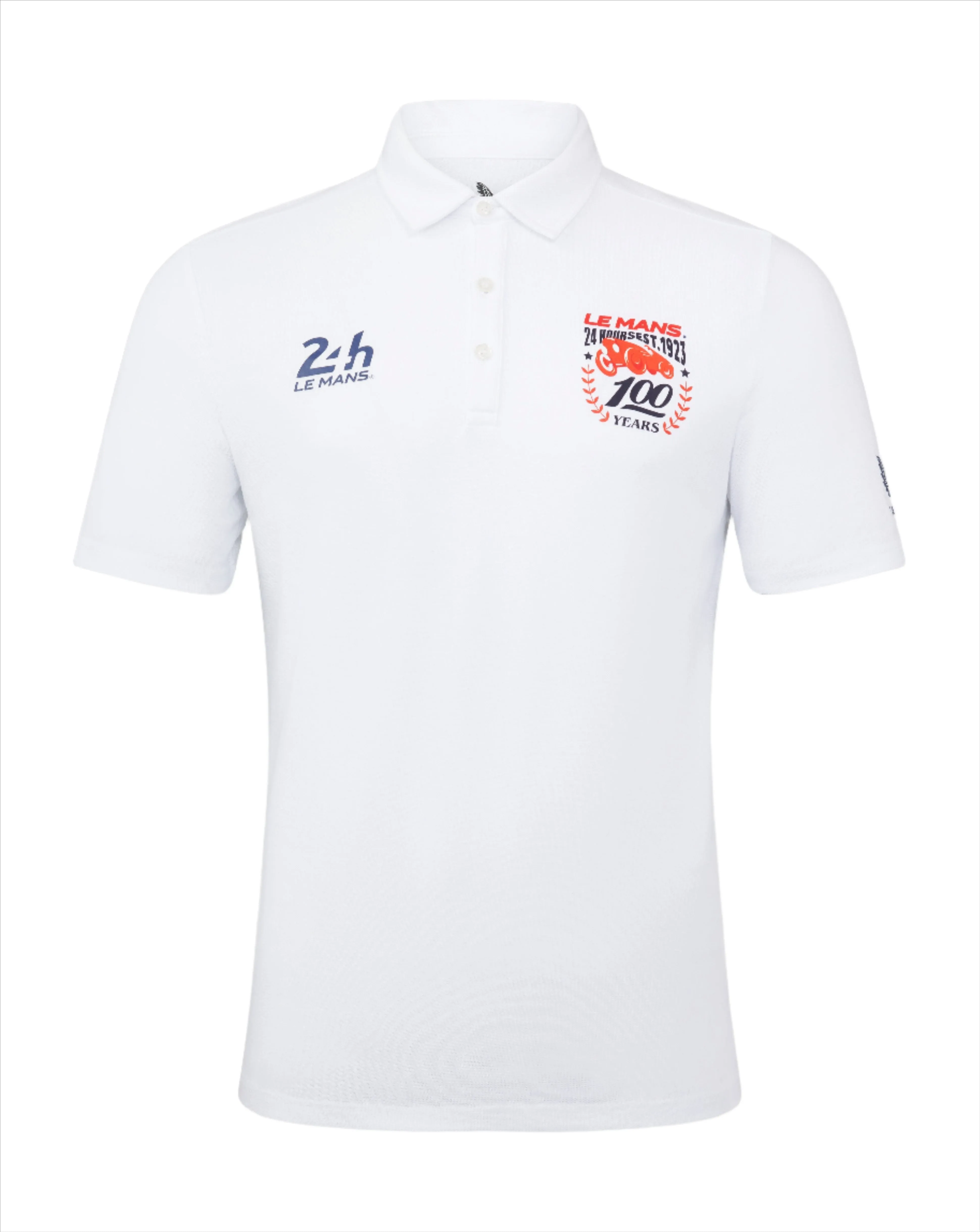 Le Mans 24 Hours Men's Core Fanwear Polo - White