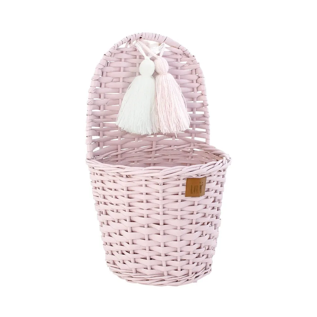 LiLu Wicker Wall Basket