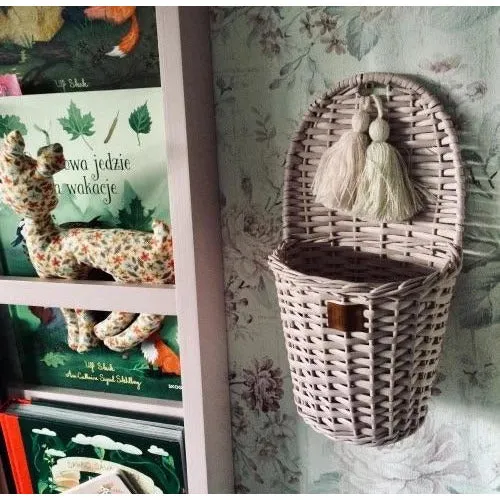 LiLu Wicker Wall Basket