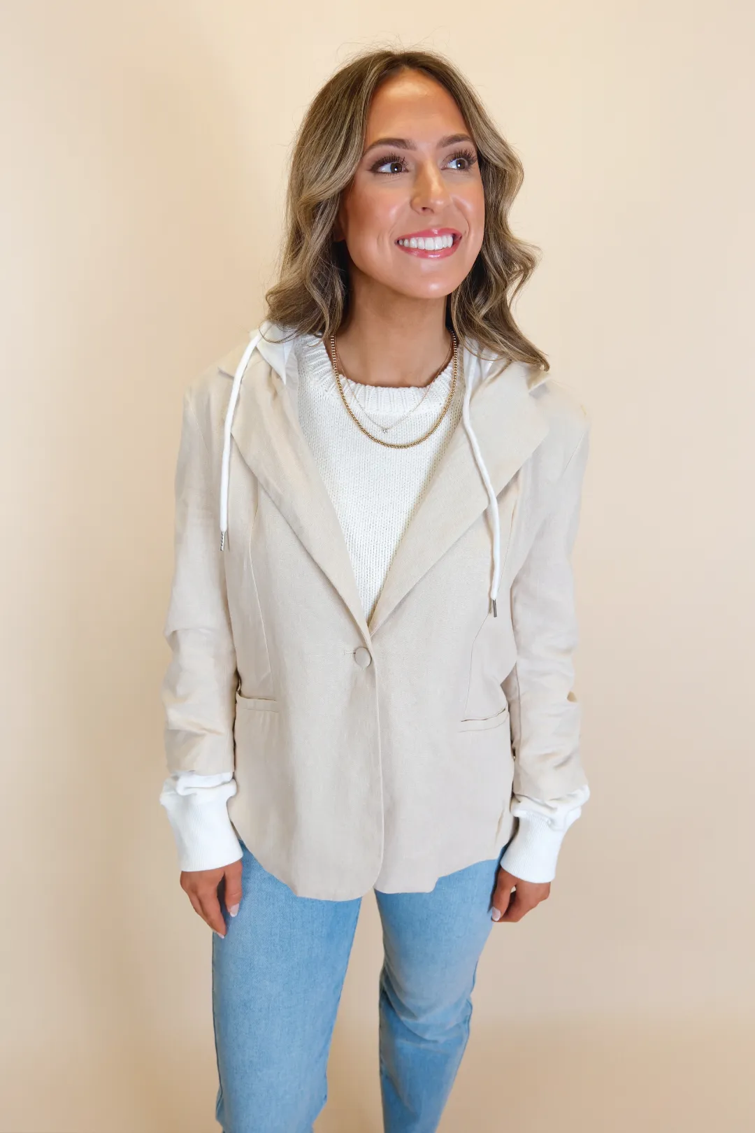 Linen Style Blazer