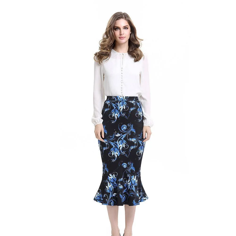 MERMAID STYLE PENCIL SKIRT