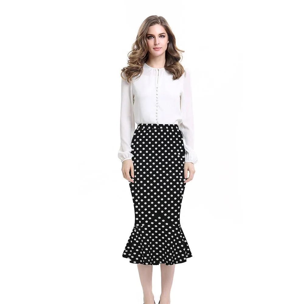 MERMAID STYLE PENCIL SKIRT