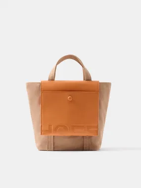 MINI SHOPPER NYLON DAILY CAMEL