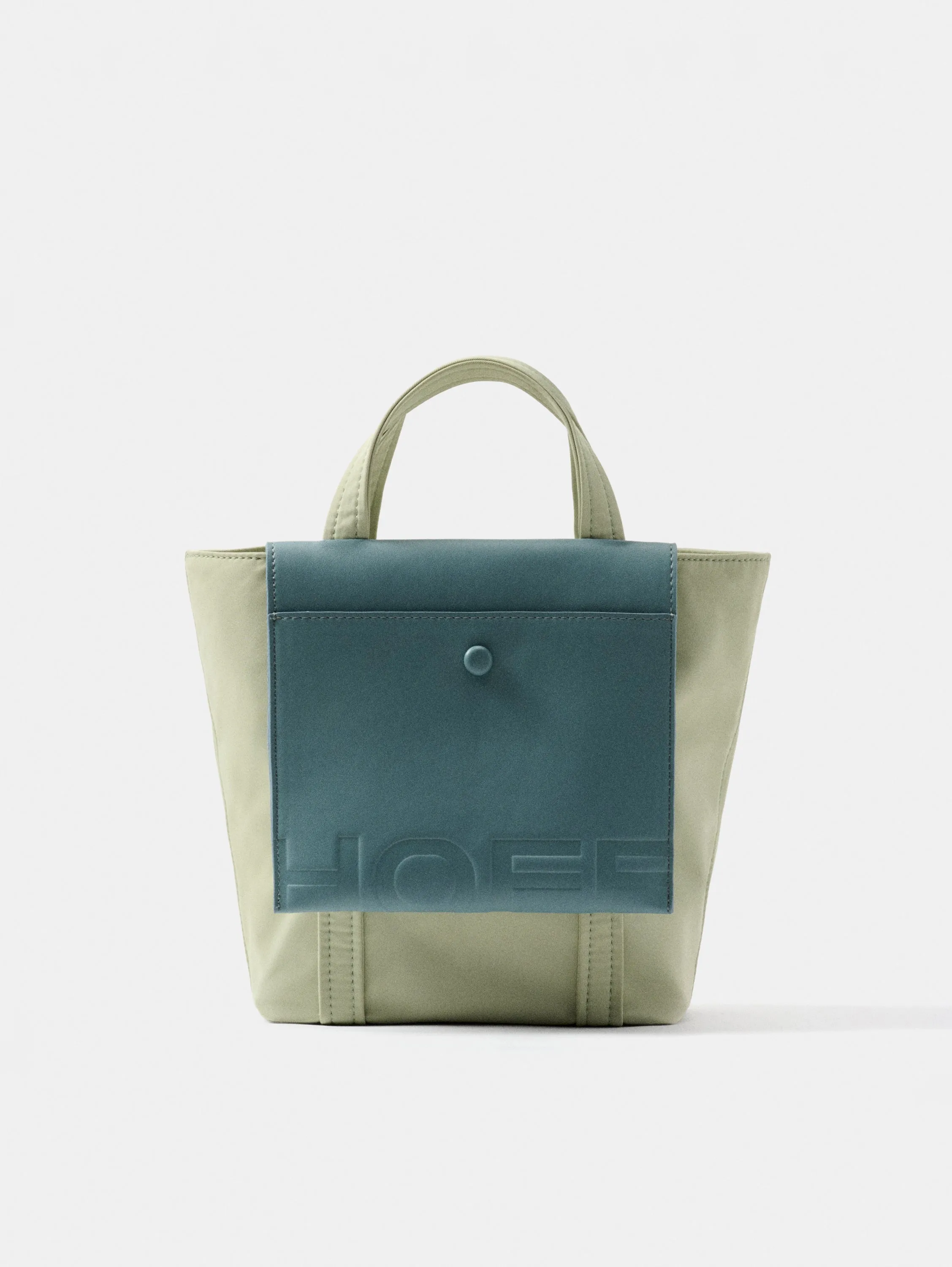 MINI SHOPPER NYLON DAILY VERDE