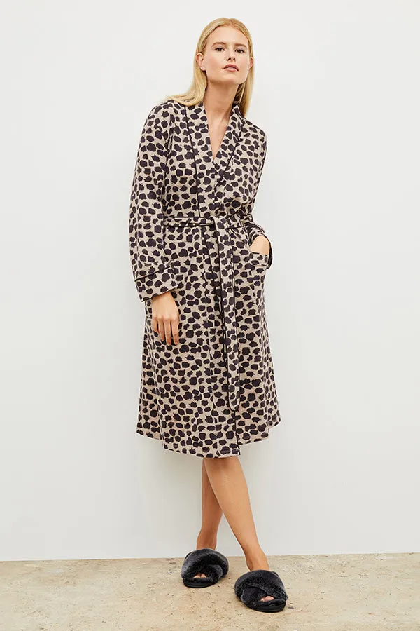 M.M. x Petite Plume Luxe Pima Robe :: Sahara Print