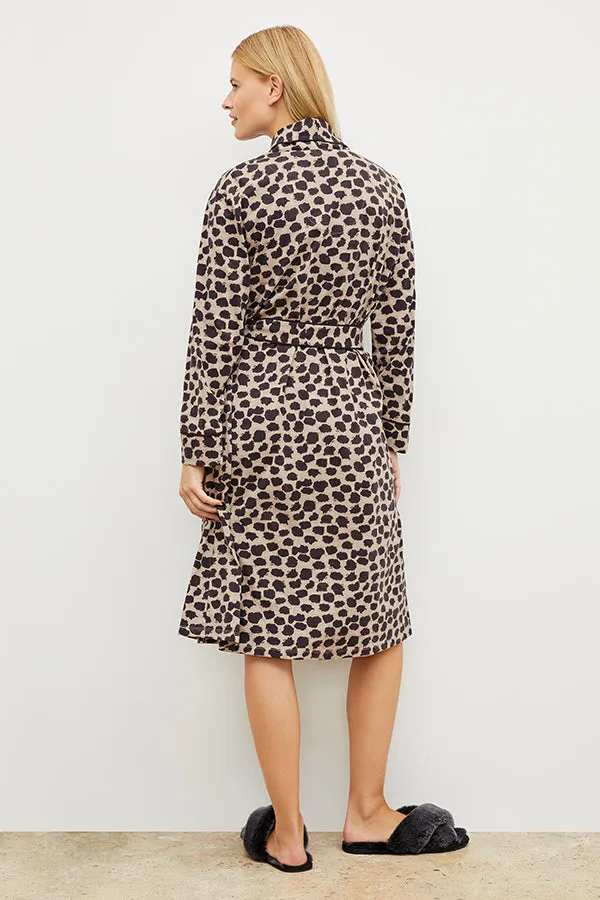 M.M. x Petite Plume Luxe Pima Robe :: Sahara Print