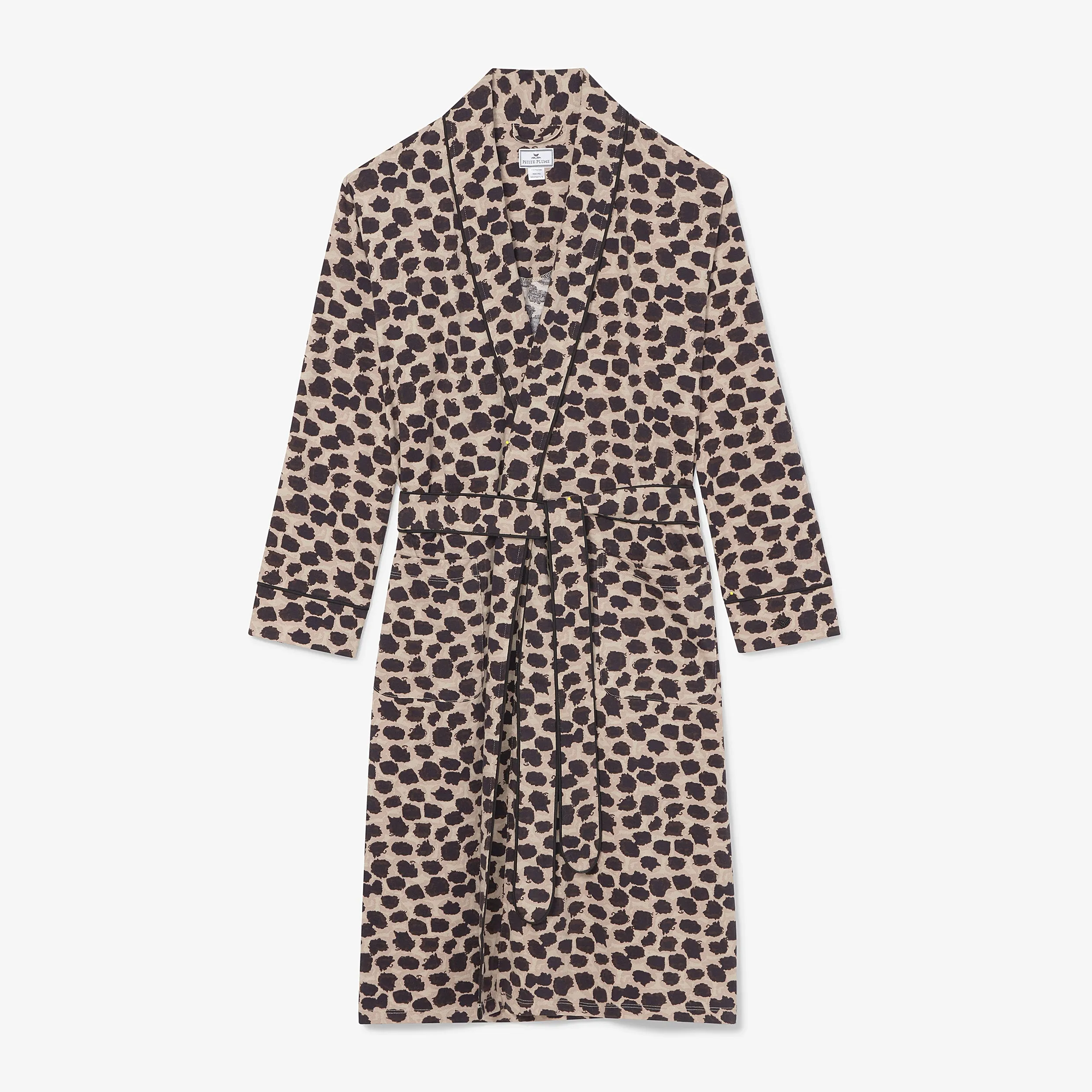 M.M. x Petite Plume Luxe Pima Robe :: Sahara Print